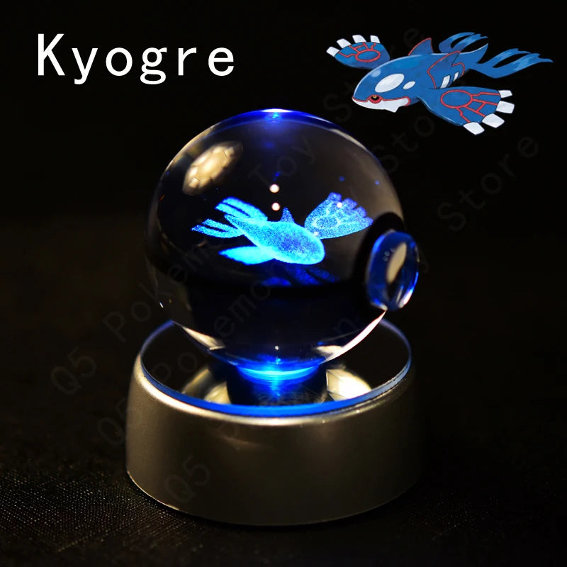Pokémon 3D Crystal Ball Night Light
