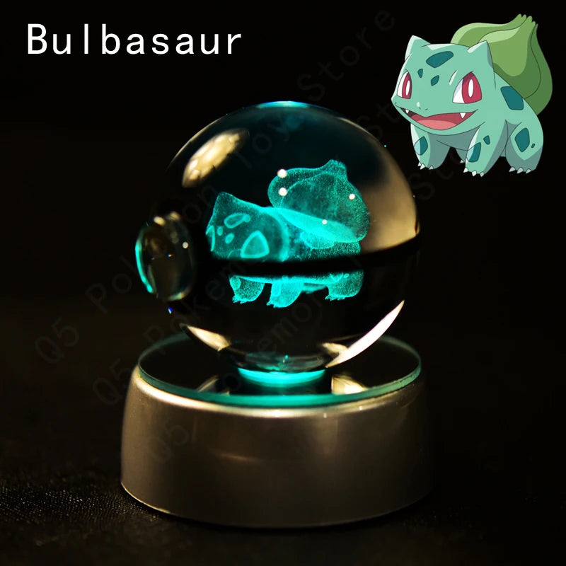 Pokémon 3D Crystal Ball Night Light