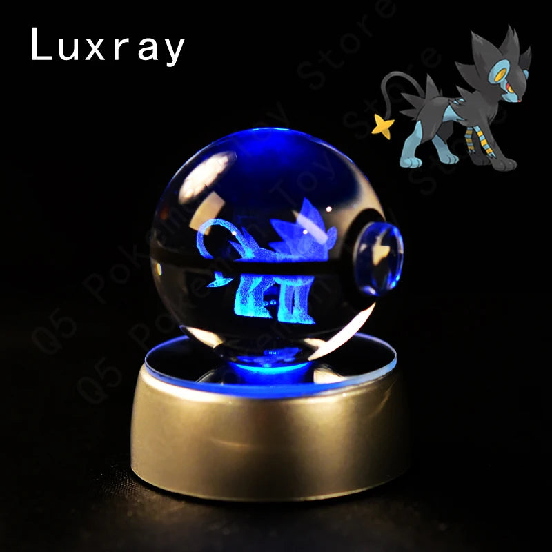 Pokémon 3D Crystal Ball Night Light