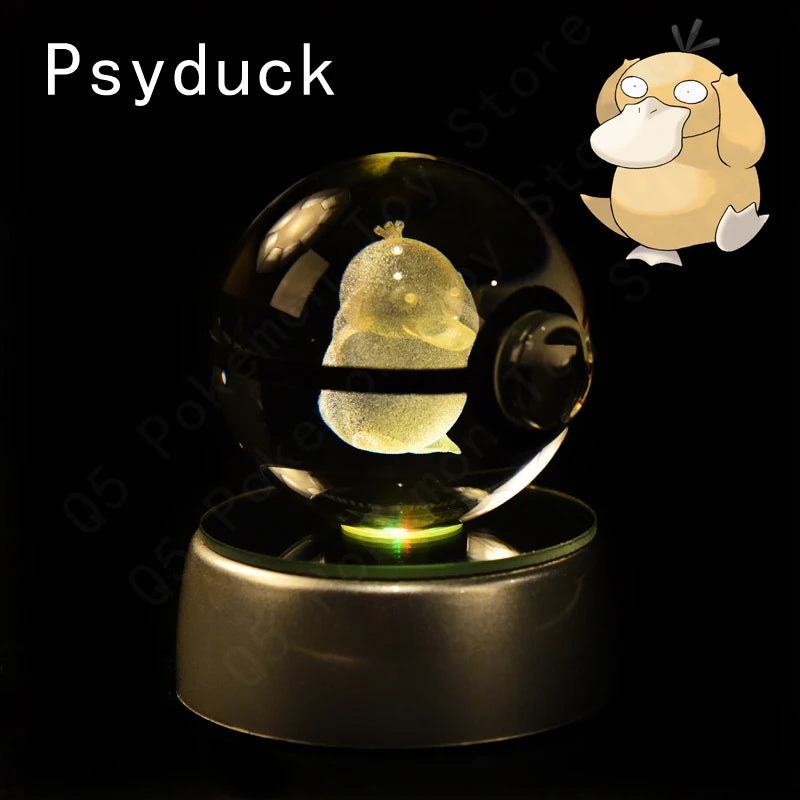 Pokémon 3D Crystal Ball Night Light