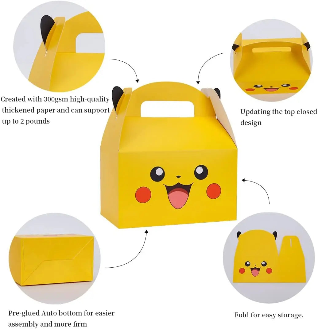 Pokémon Party Favor Gift boxes