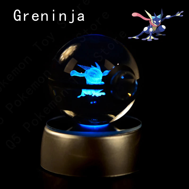 Pokémon 3D Crystal Ball Night Light