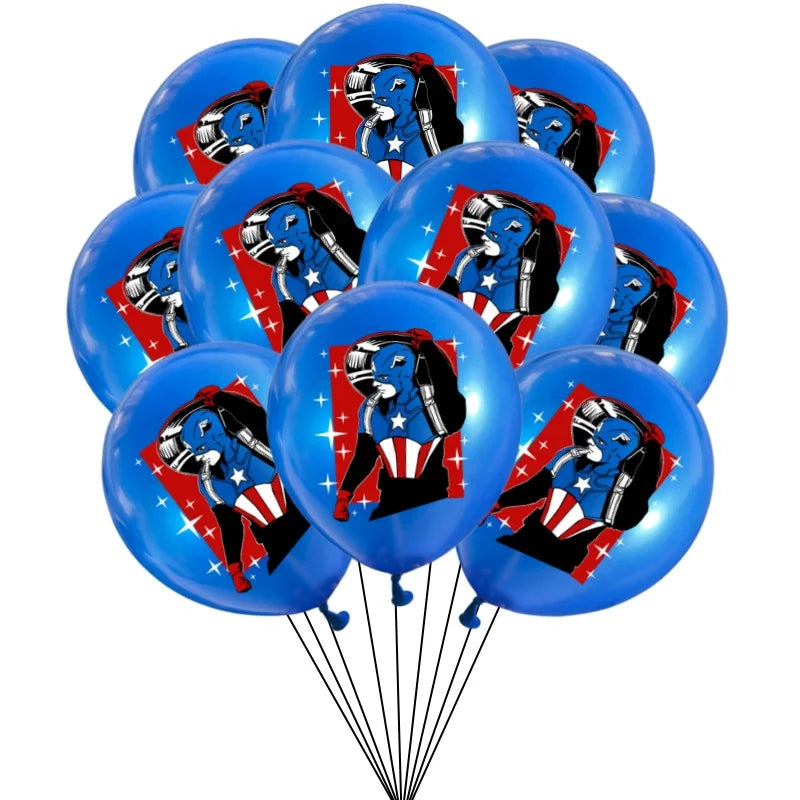 SuperHero Themed 12inch Latex Balloons | Marvel & DC