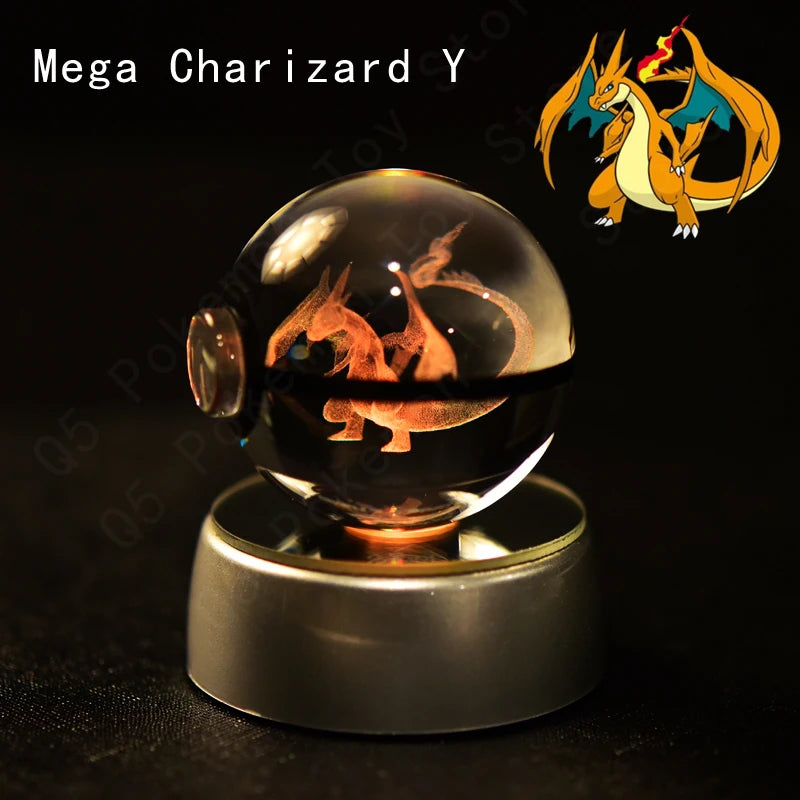 Pokémon 3D Crystal Ball Night Light
