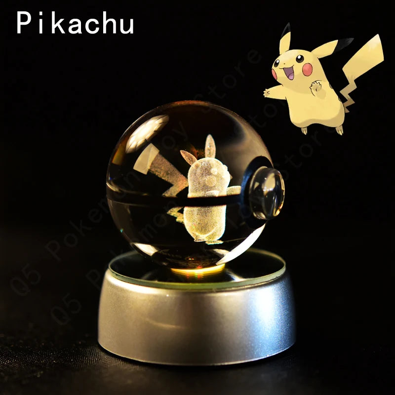 Pokémon 3D Crystal Ball Night Light