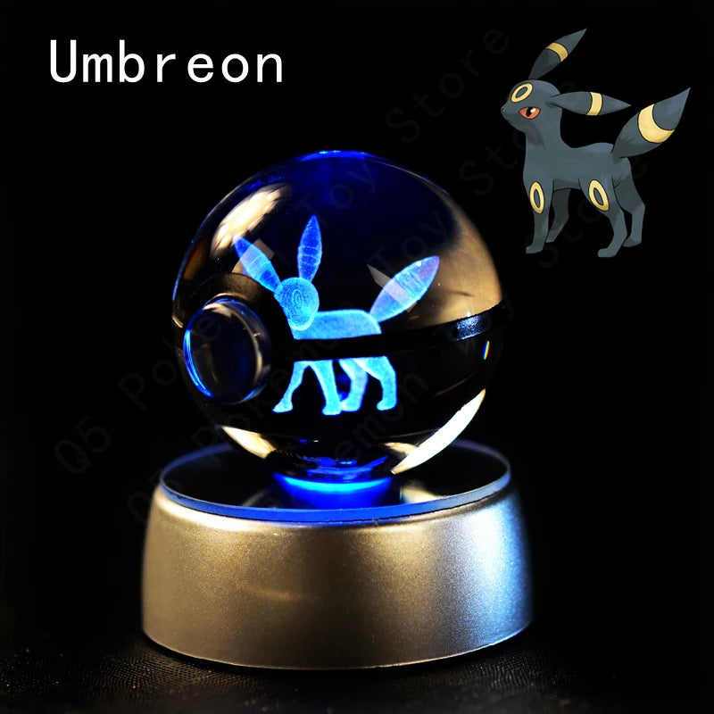 Pokémon 3D Crystal Ball Night Light