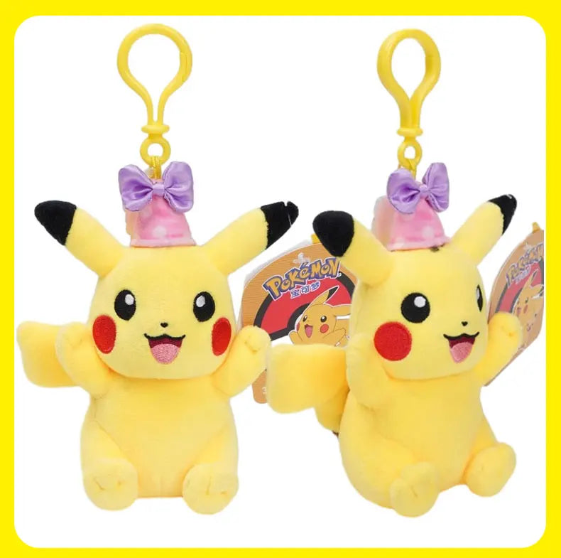 3-5in Pokémon plush toy Backpack hanger