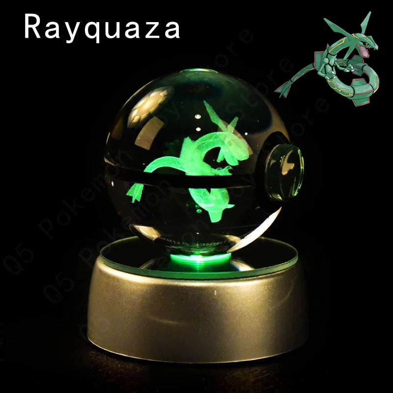 Pokémon 3D Crystal Ball Night Light