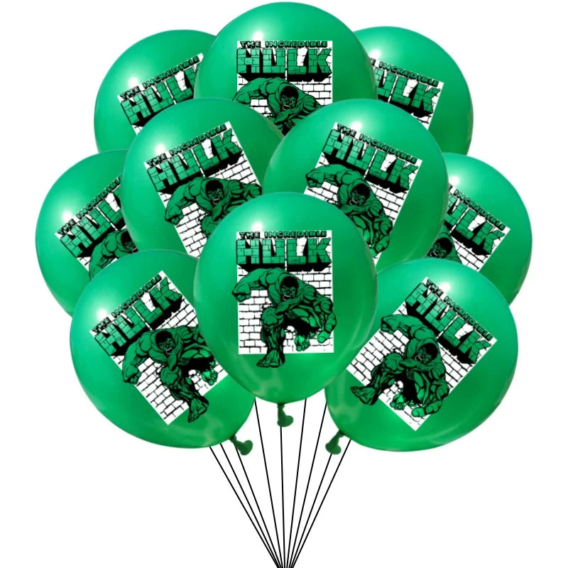 SuperHero Themed 12inch Latex Balloons | Marvel & DC