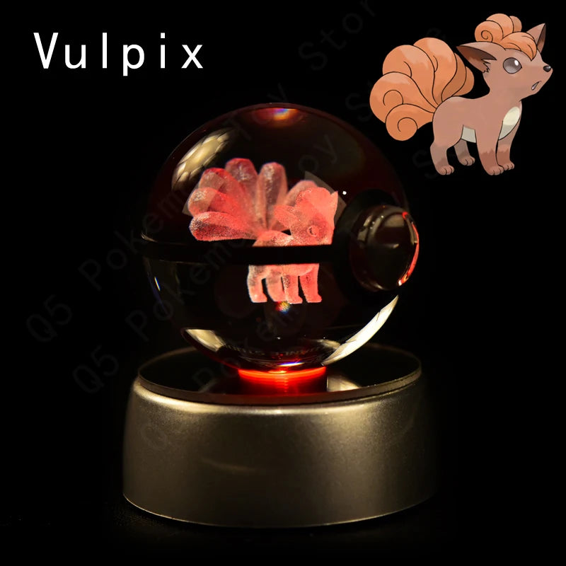 Pokémon 3D Crystal Ball Night Light