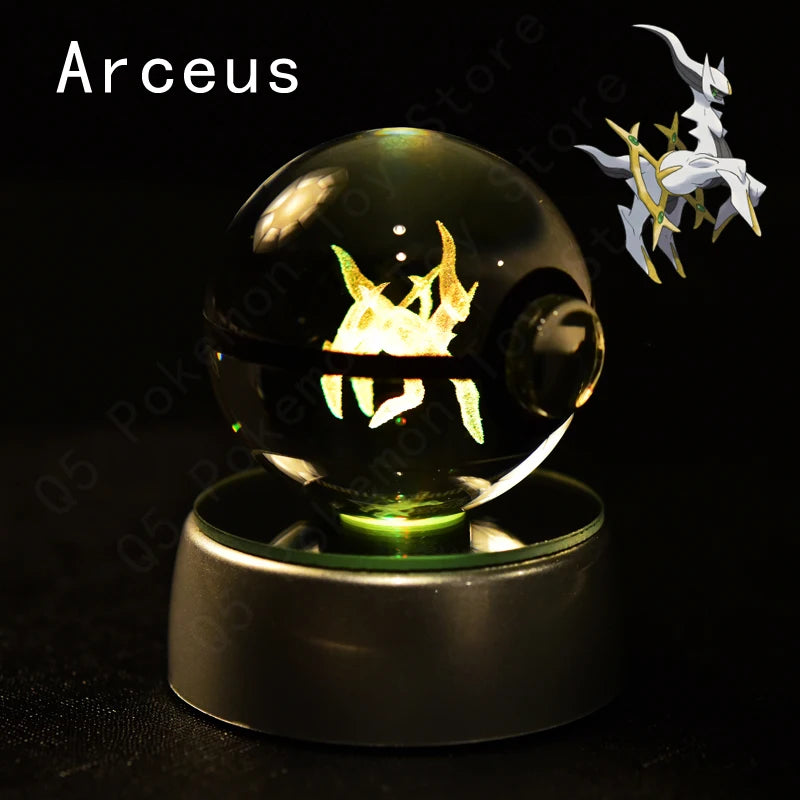 Pokémon 3D Crystal Ball Night Light