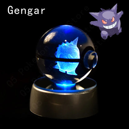 Pokémon 3D Crystal Ball Night Light