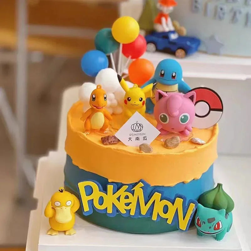 13Pcs/set Pokémon birthday cake decoration set