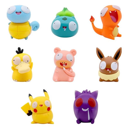 2.7in Derpy Pokémon figures