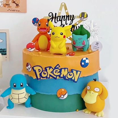 13Pcs/set Pokémon birthday cake decoration set