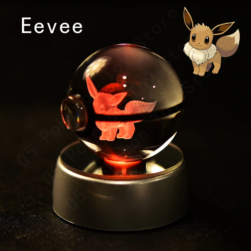 Pokémon 3D Crystal Ball Night Light