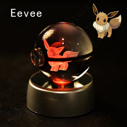 Pokémon 3D Crystal Ball Night Light