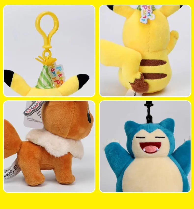 3-5in Pokémon plush toy Backpack hanger