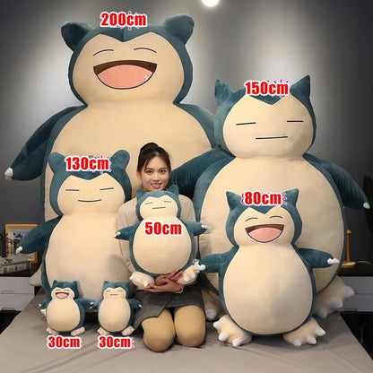 20in-80in Tall Giant Snorlax Beanbag