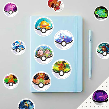 Pokémon Pokeball Interior Stickers