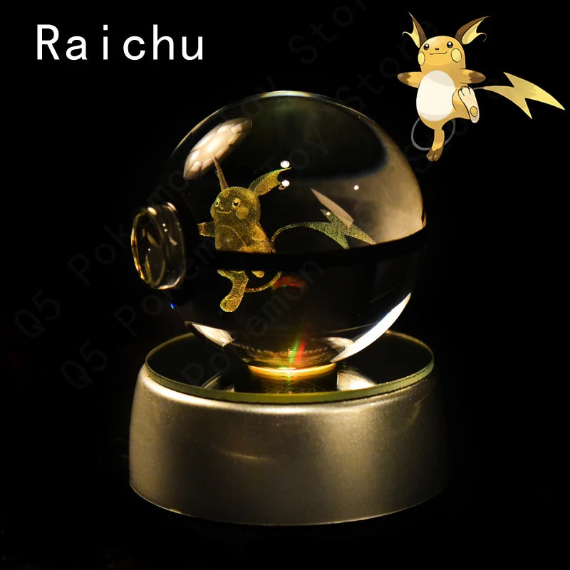 Pokémon 3D Crystal Ball Night Light