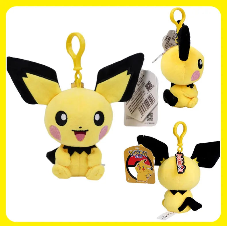 3-5in Pokémon plush toy Backpack hanger