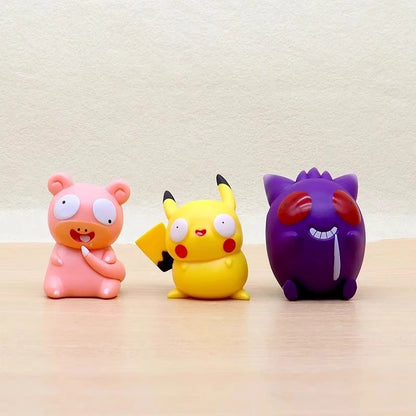 2.7in Derpy Pokémon figures