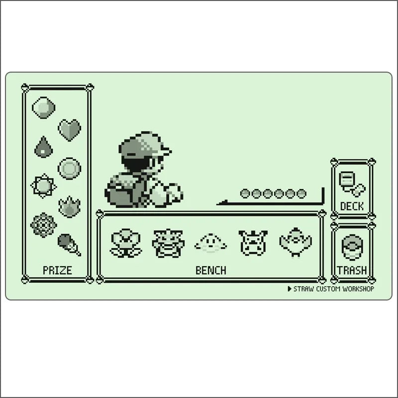 Pokemon Playmats: GameBoy Collection
