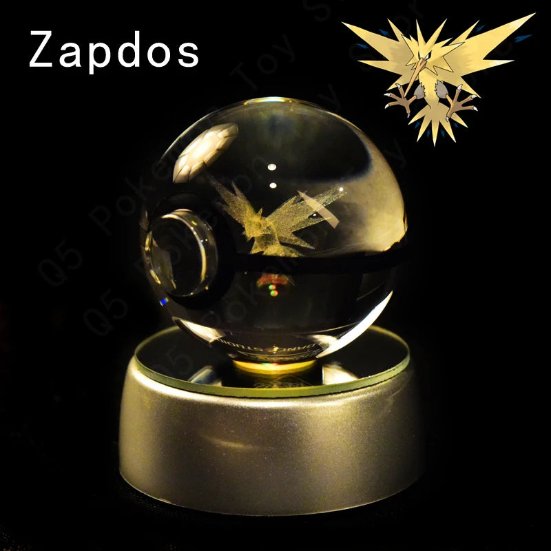 Pokémon 3D Crystal Ball Night Light