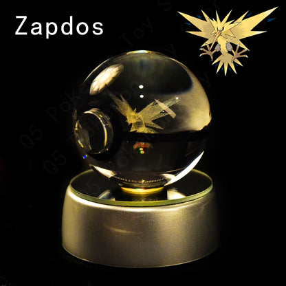 Pokémon 3D Crystal Ball Night Light
