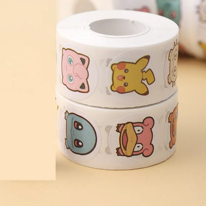 500pcs Roll Pokémon Stickers