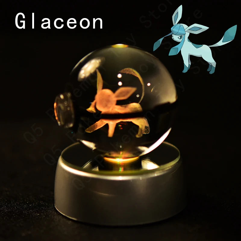 Pokémon 3D Crystal Ball Night Light