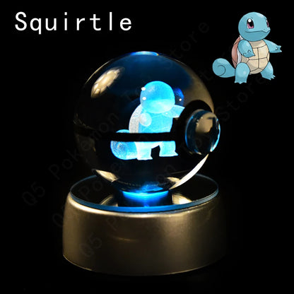 Pokémon 3D Crystal Ball Night Light