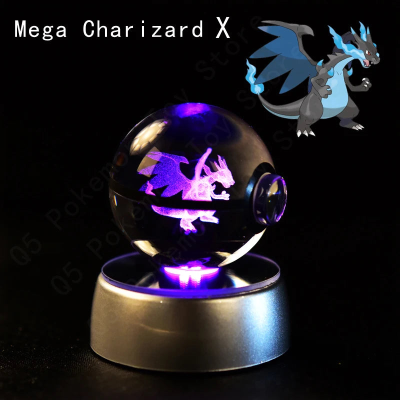 Pokémon 3D Crystal Ball Night Light