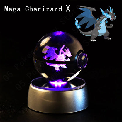 Pokémon 3D Crystal Ball Night Light