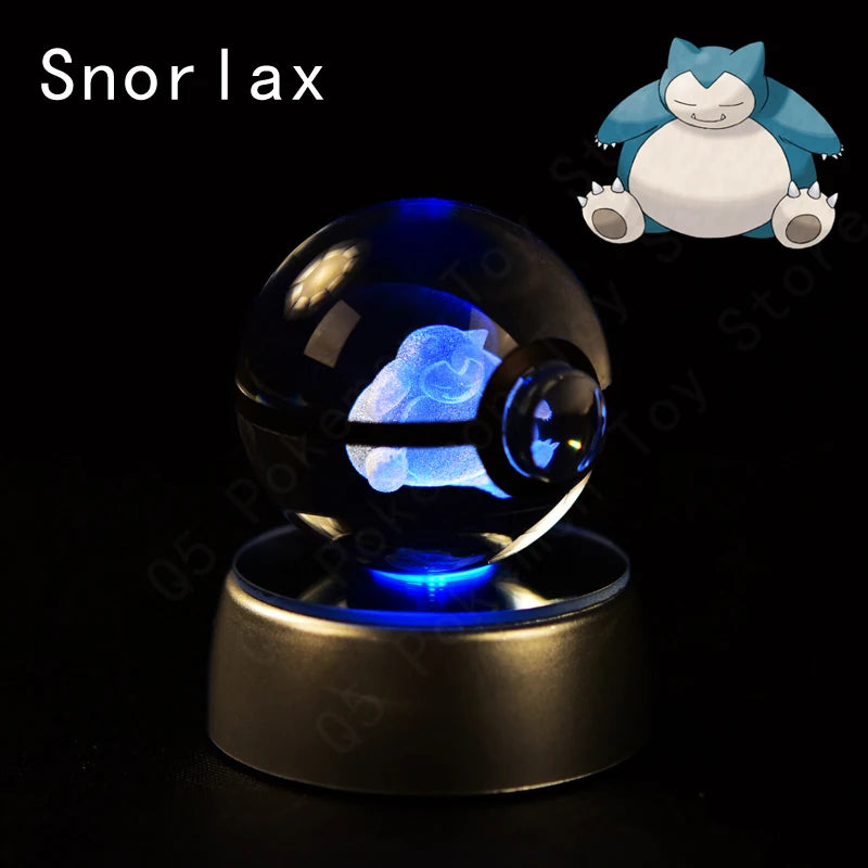 Pokémon 3D Crystal Ball Night Light