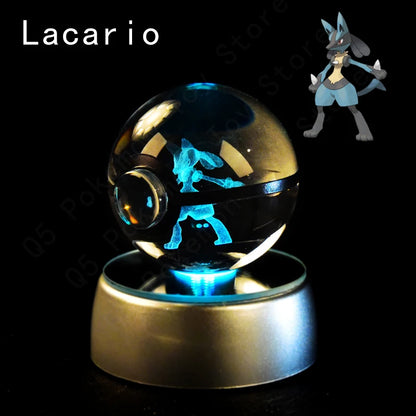 Pokémon 3D Crystal Ball Night Light
