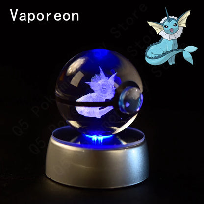 Pokémon 3D Crystal Ball Night Light