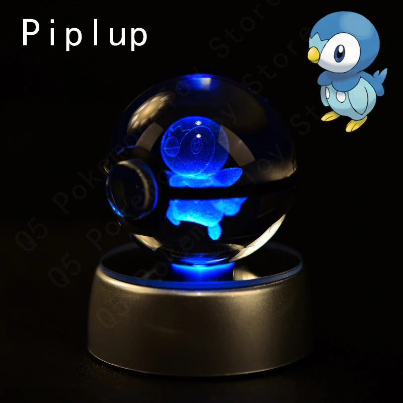 Pokémon 3D Crystal Ball Night Light