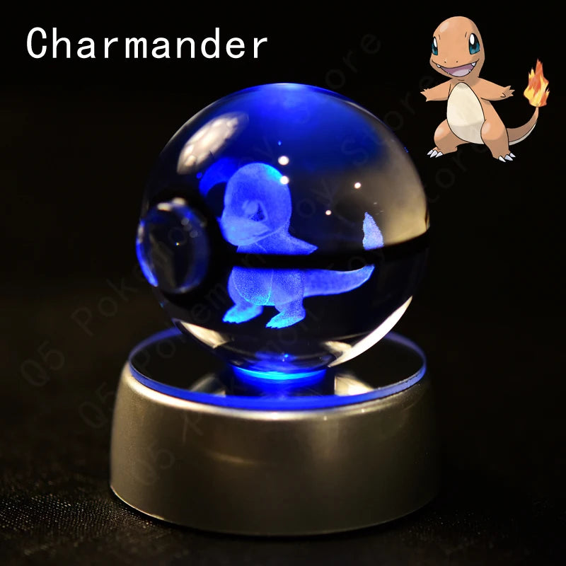 Pokémon 3D Crystal Ball Night Light